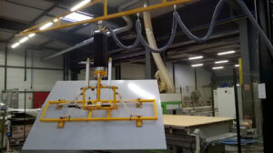 palonnier bois basculeur pneumatique manupac