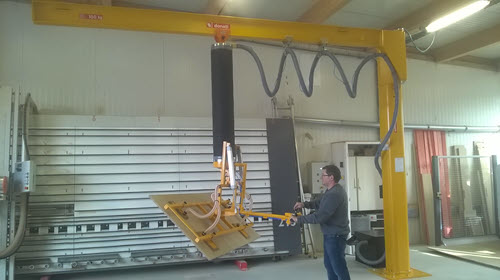 palonnier bois pneumatique manupac